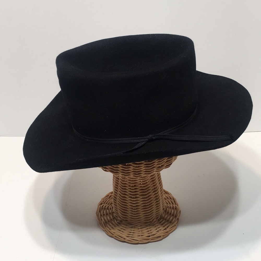 Black cowboy hat RESISTOL - Picture 3 of 15